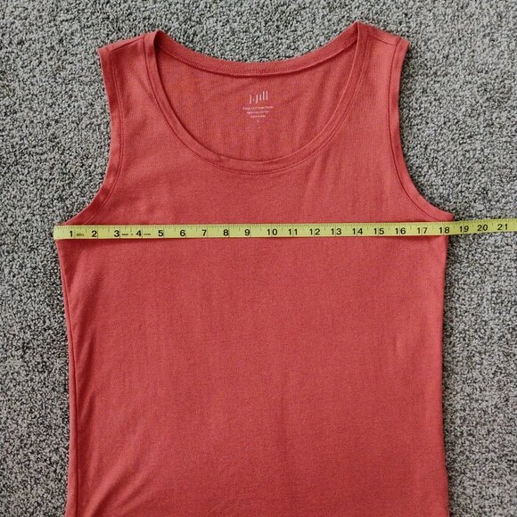 J JILL PIMA COTTON STRETCH TANK/TOP. Nice Condition! - Picture 7 of 12